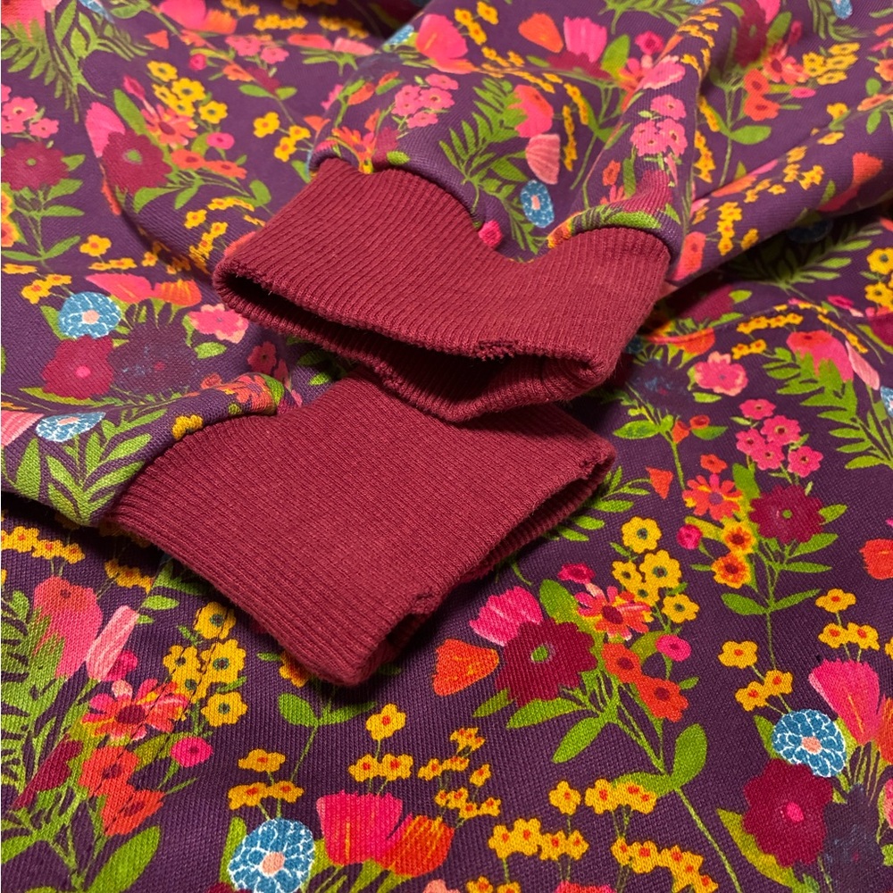 Floral Oversized Hoodie - Picture 5 of 8
